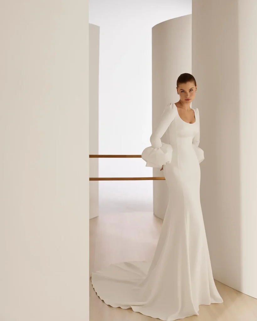 vestido de novia aire barcelona modelo dogma
